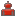 bot, plain, red icon