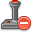 joystick,delete,del,remove icon