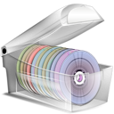 cd, cd case, ma, musique icon