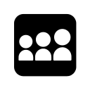 blog, myspace, people, social svg vector icon