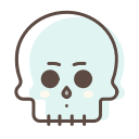 avatar, character, halloween, skeleton, skull svg vector icon