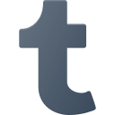 logo, media, social, tumblr svg vector icon