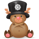 christmas, deer icon