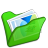 folder,green,mypictures icon