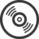 disk, vynil svg vector icon
