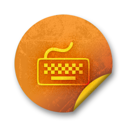 orange,grunge,sticker,badge icon