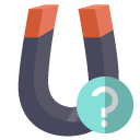 physics,magnet,help icon