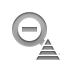 zoom,out,pyramid icon