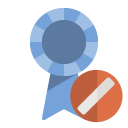 ribbon,cancel icon