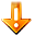 update,recommended,alert,download,error,wrong,exclamation,warning,descending,fall,decrease,down,descend icon