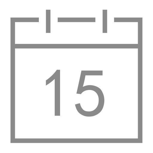 Calendar svg vector icon