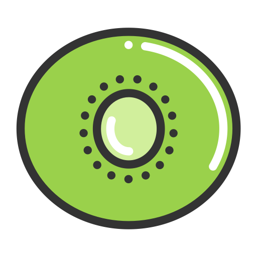 Kiwi Fruit Kiwi svg vector icon
