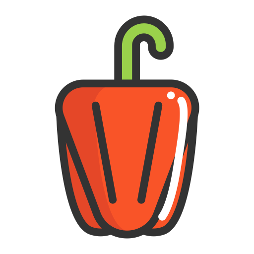 Bell Pepper svg vector icon