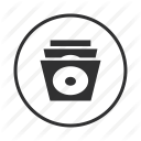 albums, music, music library, songs, soundtracks, tracks icon