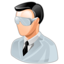 man, test, tester, user icon