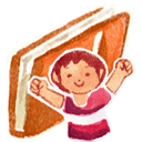 red, user icon