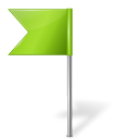 base, chartreuse, flag, left, map, marker icon