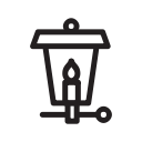candle, christmas, lantern, light, winter, xmas svg vector icon