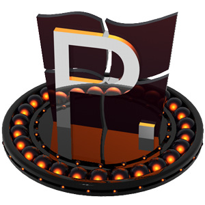 power,point,orange icon