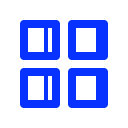 controls, grid, menu, navigation svg vector icon