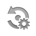 rotate,gear icon