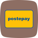 card, method, payment, postepay svg vector icon