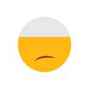cap, confused face, emoji, face, islam, muslim svg vector icon