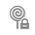 lollipop,lock icon