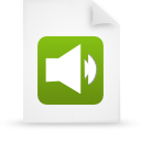 document, file, green, paper icon