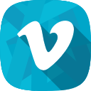 social network, video, vimeo svg vector icon