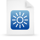 blue, document, file, paper icon