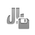currency,sign,rial,diskette icon