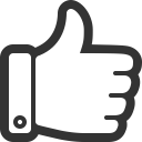 Like Thumbs Thumbs Up Up Vote Svg Vector Icon Free Icons Uihere