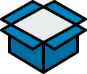 dropbox, logo, media, social svg vector icon