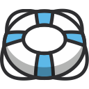float, life guard, life ring, lifering, ring, security svg vector icon
