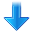 down,descend,download,fall,decrease,descending icon