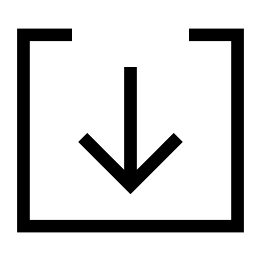 Receive svg vector icon