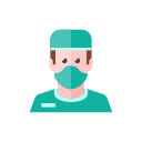 surgeon svg vector icon