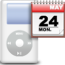 ipod,calendar,directory,date,schedule,dir icon