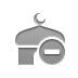 mosque,delete icon