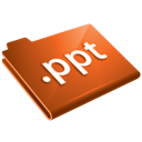 folder, powerpoint, ppt icon