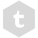 tumblr svg vector icon