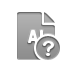 file,format,ai,help icon