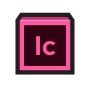 adobe, incopy, indesign, word processing, write svg vector icon