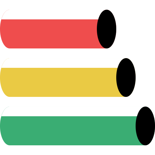 Horisontal Pipes svg vector icon