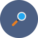 explore, glass, magnifier, search, web, zoom svg vector icon