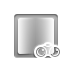 gradient,reflected,binoculars icon