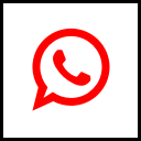 company, logo, media, social, whatsapp svg vector icon