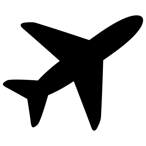 Aircraft svg vector icon