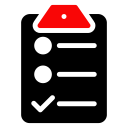 check, list, tick, todo svg vector icon